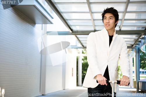 Image of Young casual asian
