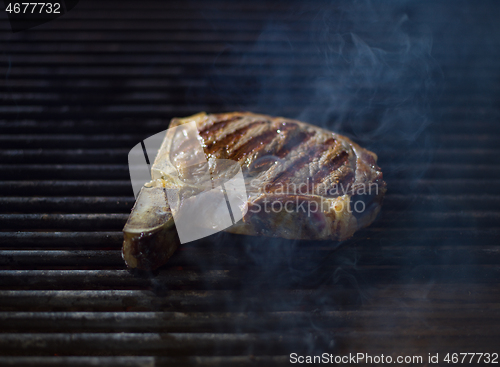 Image of steak on the grill