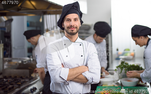 Image of Portrait of young chef