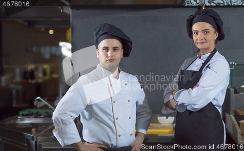 Image of Portrait of two chefs
