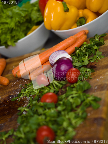 Image of delicious assortment of farm fresh vegetables