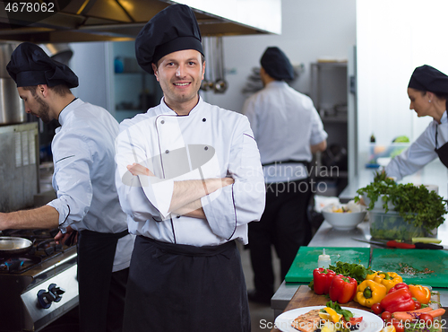 Image of Portrait of young chef