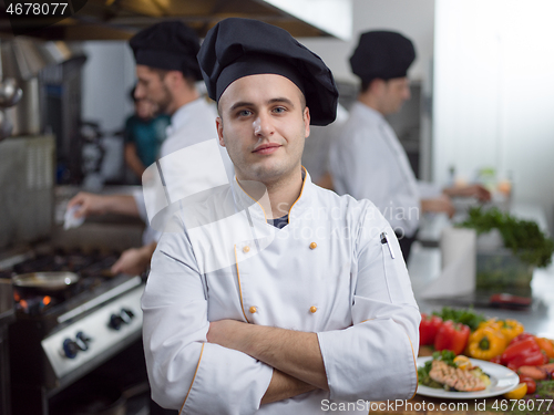 Image of Portrait of young chef