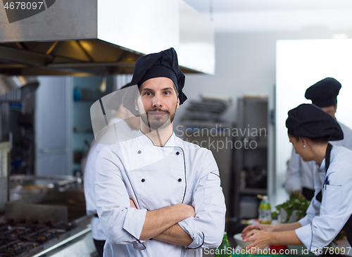 Image of Portrait of young chef