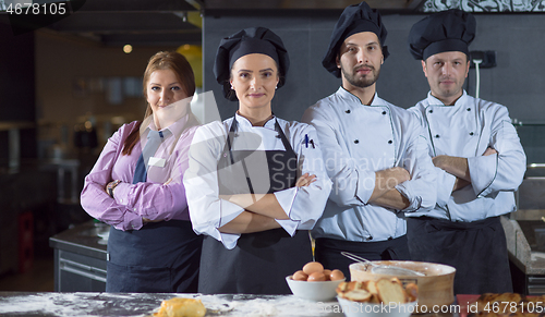 Image of Portrait of group chefs