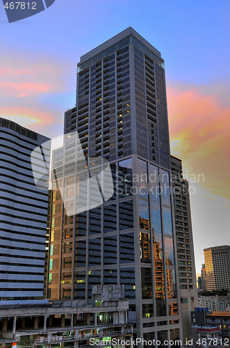 Image of skyscraper in bangkok