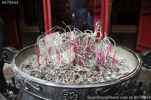 Image of Incence burner in Ngoc Son temple, Hanoi