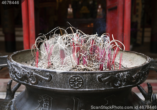 Image of Incence burner in Ngoc Son temple, Hanoi