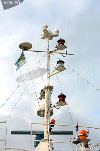 Image of Radar Mast Ship