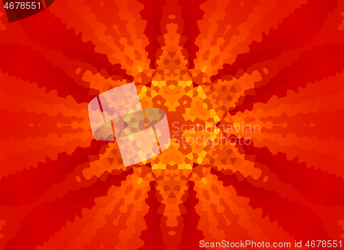 Image of Bright background with abstract concentric pattern