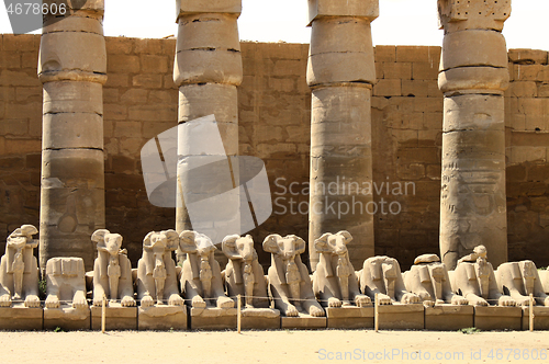 Image of Ruin of Karnak Temple, Luxor, Egypt