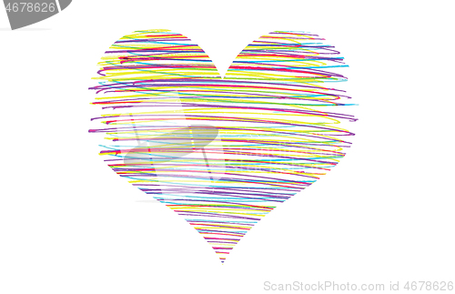 Image of Vector abstract heart