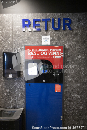 Image of Recycling Station for Bottles