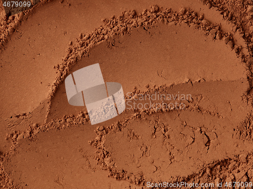 Image of cocoa powder texture