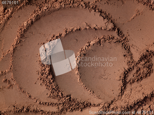 Image of cocoa powder texture