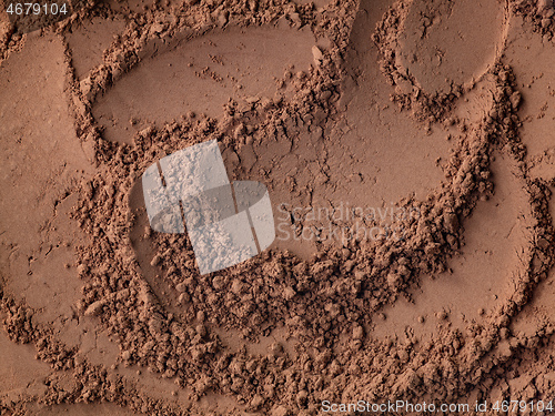 Image of cocoa powder texture