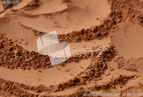 Image of cocoa powder texture