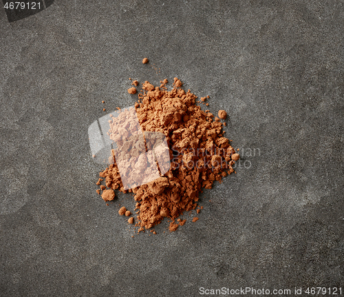 Image of heap of cocoa powder