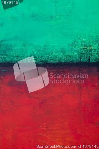 Image of Green and red grunge colored texture background.