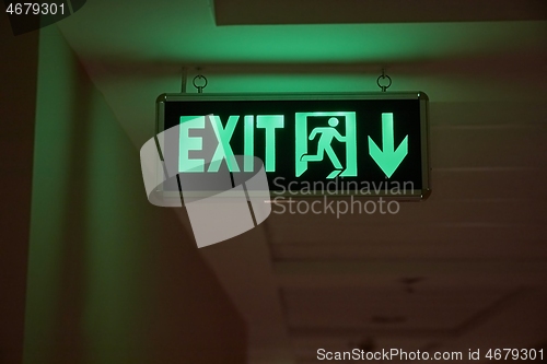 Image of Emergency Exit Sign