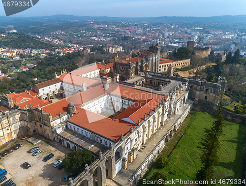 Image of Monastery Convent of Christ in Portugal