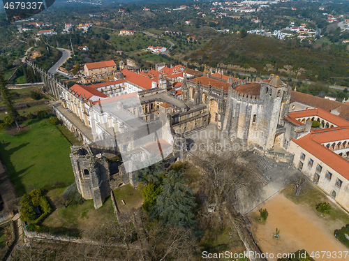 Image of Monastery Convent of Christ in Portugal