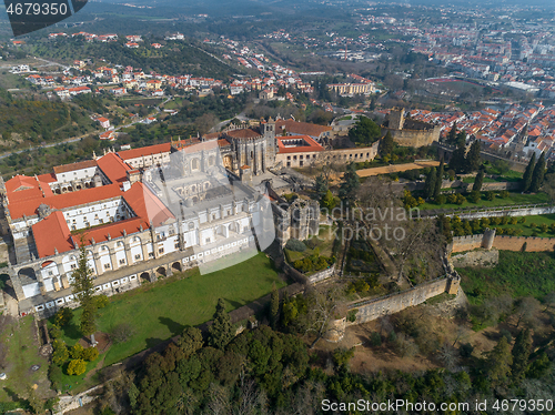 Image of Monastery Convent of Christ in Portugal