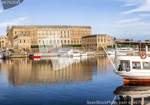 Image of Stockholm daylight skyline panorama