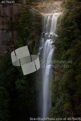 Image of Water tumbles over a cliff ledge in Southern Highlands