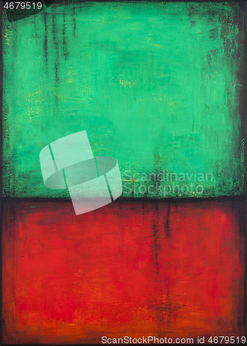 Image of Green and red grunge colored texture background.