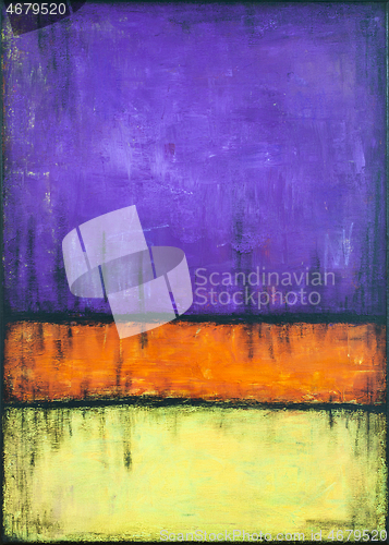 Image of Purple, orange and yellow grunge colored texture background.