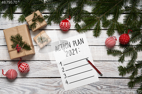Image of New 2020 Year action plan