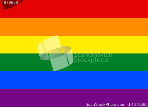 Image of Lgbt flag colour community gay and lesbian