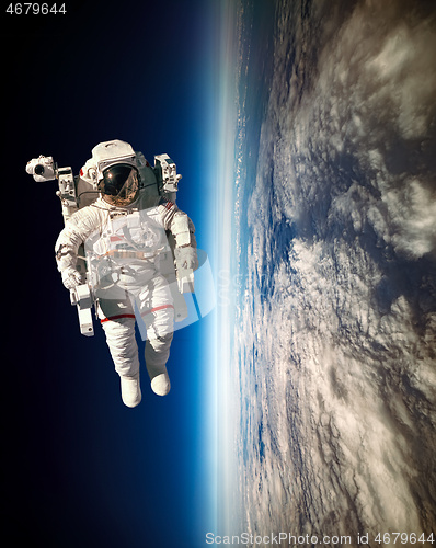 Image of Astronaut in outer space