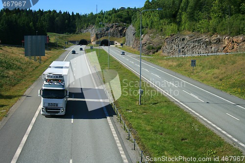 Image of Traffic on the hiway