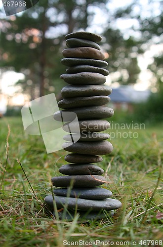 Image of A stack of stones
