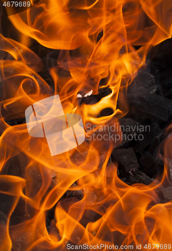 Image of fire background