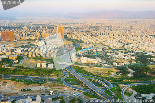 Image of Milad Tower Skyline of Tehran