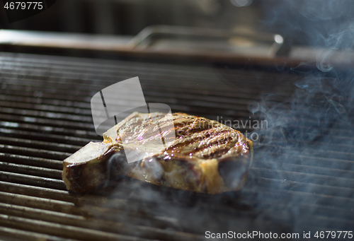 Image of steak on the grill