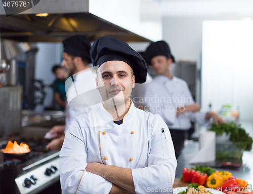 Image of Portrait of young chef