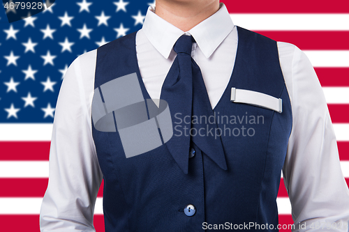 Image of Service woman uniform