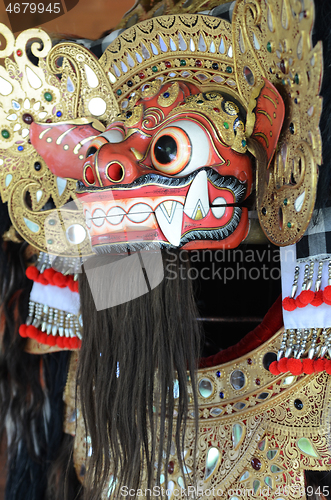 Image of Bali Barong and Rangda used in Bali