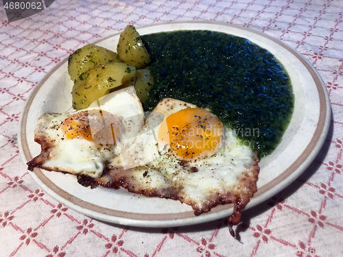 Image of Healthy food on the plate