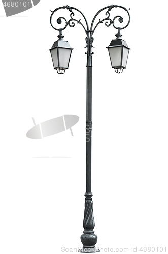 Image of Street lamppost, isolated