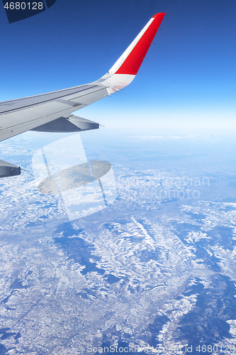 Image of View from an airplane