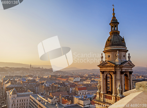 Image of View of Budapest from St. Stephen Basilica