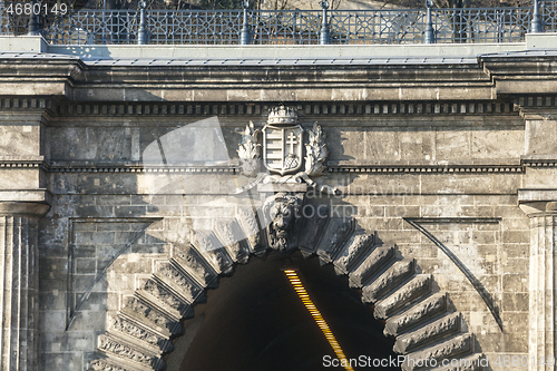 Image of Adam Clark Tunnel under Castle Hill in Budapest