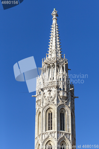 Image of Tower of St. Matthias Church in Budapest