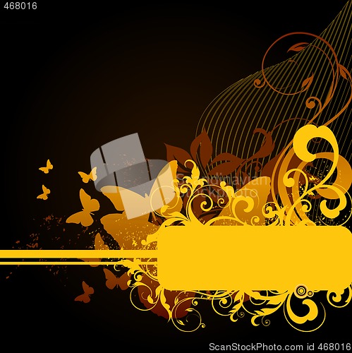 Image of floral background
