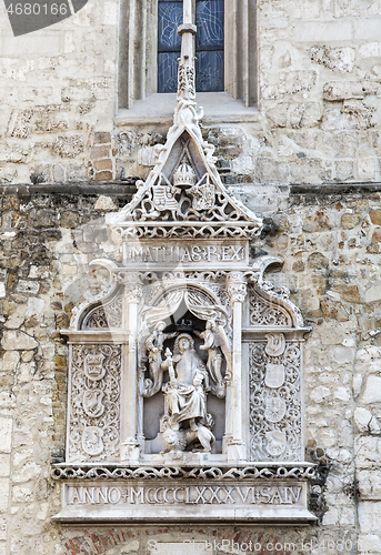 Image of Detail of St. Matthias Church in Budapest